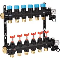 Henco composiet MDK verdeler 12 x 3/4" euroconus