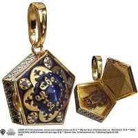 Noble Collection Harry Potter - Lumos Chocolate Frog Bedel - Goudkleurig