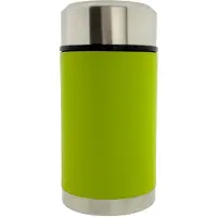 Migros Cucina & Tavola Geïsoleerde voedselcontainer Thermosbeker incl. uitklapbare lepel - 700ml - groen