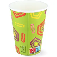 TakeAware Milkshakebeker - Klein - 360ml - Ø90mm - 12oz - Groen - FSCMix - Karton