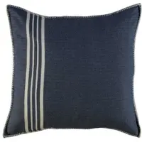 Lalay Kussenhoes 65x65 Krem Sultan navy van Lalay