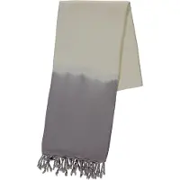 Lalay Dip dye hamamdoek taupe van Lalay