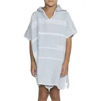Lalay Kids zwemponcho Leyla light blue van Lalay - maat 2-3 jaar t/m 10-11 jaar