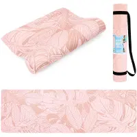 Spokey LEAF yogamat Thermoplastische elastomeer (TPE) Roze