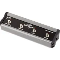 Fender 4-Button Footswitch Amp Voicing Channel FX Loop Reverb voetschakelaar voor diverse Fender versterkers