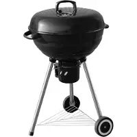 Floraland MG910 - Kogelbarbecue - Met Aslade - Staal Emalie - Ø46 cm