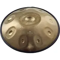 Sonic Energy SENSORY HANDPAN STAINLESS STEEL VINTAGE GOLD C# MINOR (432 Hz) 9 NOTES