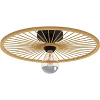 Eglo Houten plafondlamp Leominster