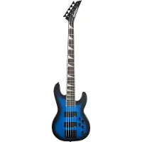Jackson JS Series Concert Bass JS3V AM Metallic Blue Burst - Elektrische basgitaar