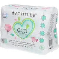 ATTITUDE Ecologische Babydoekjes Navul 3-pack 216 stuks