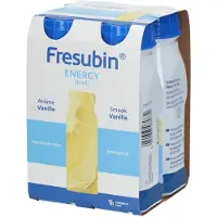 Fresenius Energy drink vanille 4x200 ml Drinkbare oplossing