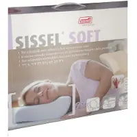 Sissel Soft Visco-Elastisch Hoofdkussen + Hoes Medium 1 St Kussen