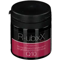 IxX Pharma R-ubixX 100 Co-enzym Q10 Ubiquinol hoge dosering | Cellulaire energie & antioxidant 30 St Capsules