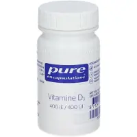 Pure Encapsulations Vitamine D3 Capsules 400IE 60Capsules