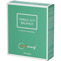 Natural Energy Omega 3+7 Balance | Hersenfunctie, Hart, Gezichtsvermogen, Oxidatieve Stress 40 St Capsules