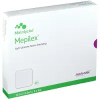 Molnlycke Health Care Mepilex Steriel 12,5cm x 12,5cm 5 St Compressen