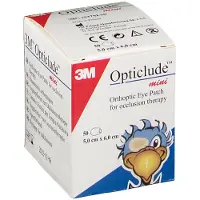3M Opticlude Oogpleister Mini 5cm x 6cm 1537M 50 St Pleister