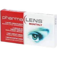 Pharmalens Maandlenzen -3.00 3 St Contactlenzen