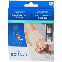 Epitact Rigide Corrigerende Hallux Valgus 'Knobbel' Orthese voor de Nacht Large 1 St Verband(en)