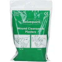 Salvequick Wound Cleansers & Plasters 1880 30 St Overige