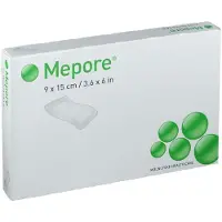 Mesoft Mepore Steriel Verband 9 x 15cm 5 St Verband