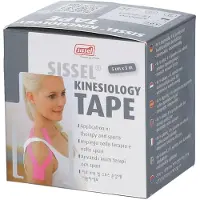 Sissel Kinesiology Tape 5 cm x 5 m Roze 1 St Verband