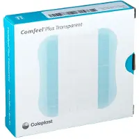Coloplast Comfeel Plus Transparant Verband 10x10 cm 33533 10 St Pleister
