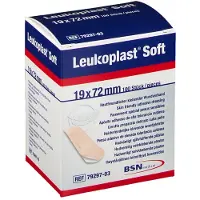 Leukoplast Soft 19 mm x 72 mm 100 St Pleister