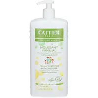 Cattier Familieshampoo &amp; Douchegel 1l