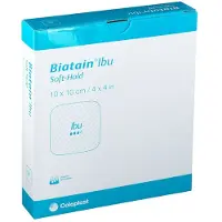 Coloplast Biatian Ibu 4140 Soft Hold 10cm x 10cm 5 St Compressen