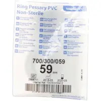Fagron Portex Baarmoederring Diamètre 59 mm Rond Vinyl 1 St Pessarium