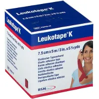 Leukotape K Rood 7,5cm x 5m 7297817 1 St Verband