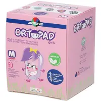 Trusetal Ortopad For Girls Medium Oogpleister 2-5 Jaar 50 St Pleister