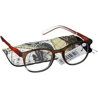 Pharma Glasses Leesbril Comp Bruin/Oranje +2.00 1 St