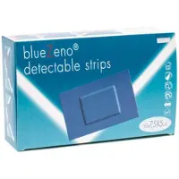 ZENO PHAR BlueZeno Detectable Strips Steriel 7,5cm x 5cm 50 St Pleister