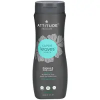 Attitude One Super Leaves Scalp Care Shampoo & Body Wash - 473ml
