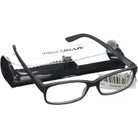 Lensfactory Pharmaglasses VisionBlue PC01 +3.00 Black | 1 stuk