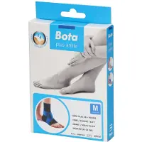 Bota Plus AB Enkel + Velcro Links M (21-23 cm) Zwart | 1 stuk