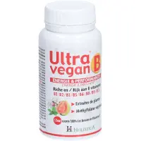 Holistica Bioholistic Ultra Vegan B Energie en Prestatie 30 St Tabletten