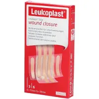 Leukoplast Leukosan Strip Steriel 6 x 38 mm + 6 x 75 mm Huidskleur 79951-01 9 St Pleister