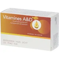 REVOGAN Nutritic Vitamines A&D | Immuunsysteem, huid, botten & zicht 60 St Capsules