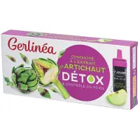 Gerlinéa Detox Shot Artisjok met Appelsmaak 7x10 ml Drinkbare ampoules
