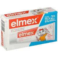 Elmex Anti-Cariës Kindertandpasta 2-6 Jaar 2x50 ml Tandpasta