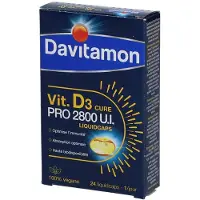 Davitamon Vitamine D3 Kuur Pro 2800 I.e. 24 St Capsules