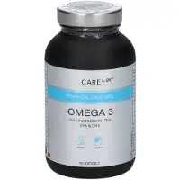 QNT Omega-3 3000 mg visolie met hoge sterkte, EPA en DHA, 90 softgels