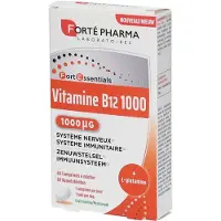 Forte pharma Vitamine B12 1000 60 St Tabletten