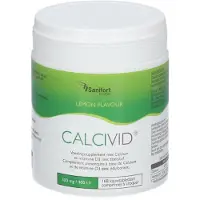 Sanifort Pharma Calcivid 500mg/400ie Lemon Chew 168 St Kauwtabletten
