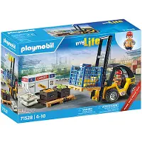 Playmobil my Life 71528 Chariot élévateur avec materiel