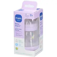 Mam Easy Start Anti-Colic Zuigfles Lila 1 St Flesjes