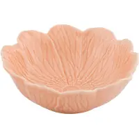 Bordallo Pinheiro Flora Kom 17 Cm Roze - Serveerkommen Aardewerk Pink - 65030284